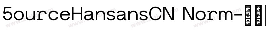 5ourceHansansCN Norm字体转换